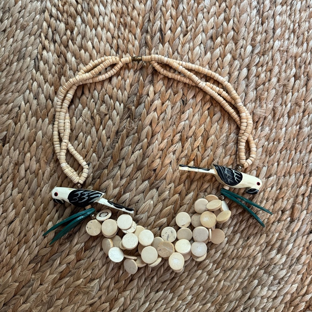 Parrot necklace